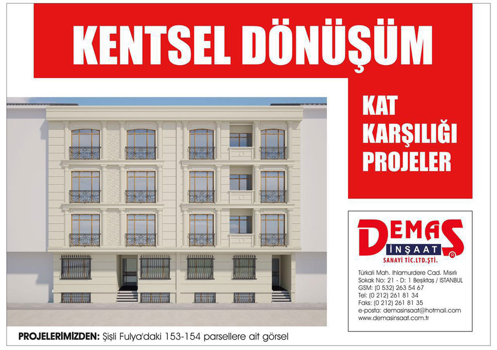 Şişli - Fulya Projesi | Demaş İnşaat